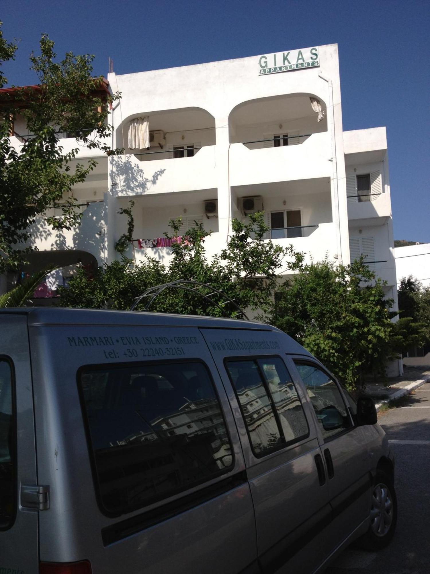 Gikas Apartments Marmari  Dış mekan fotoğraf